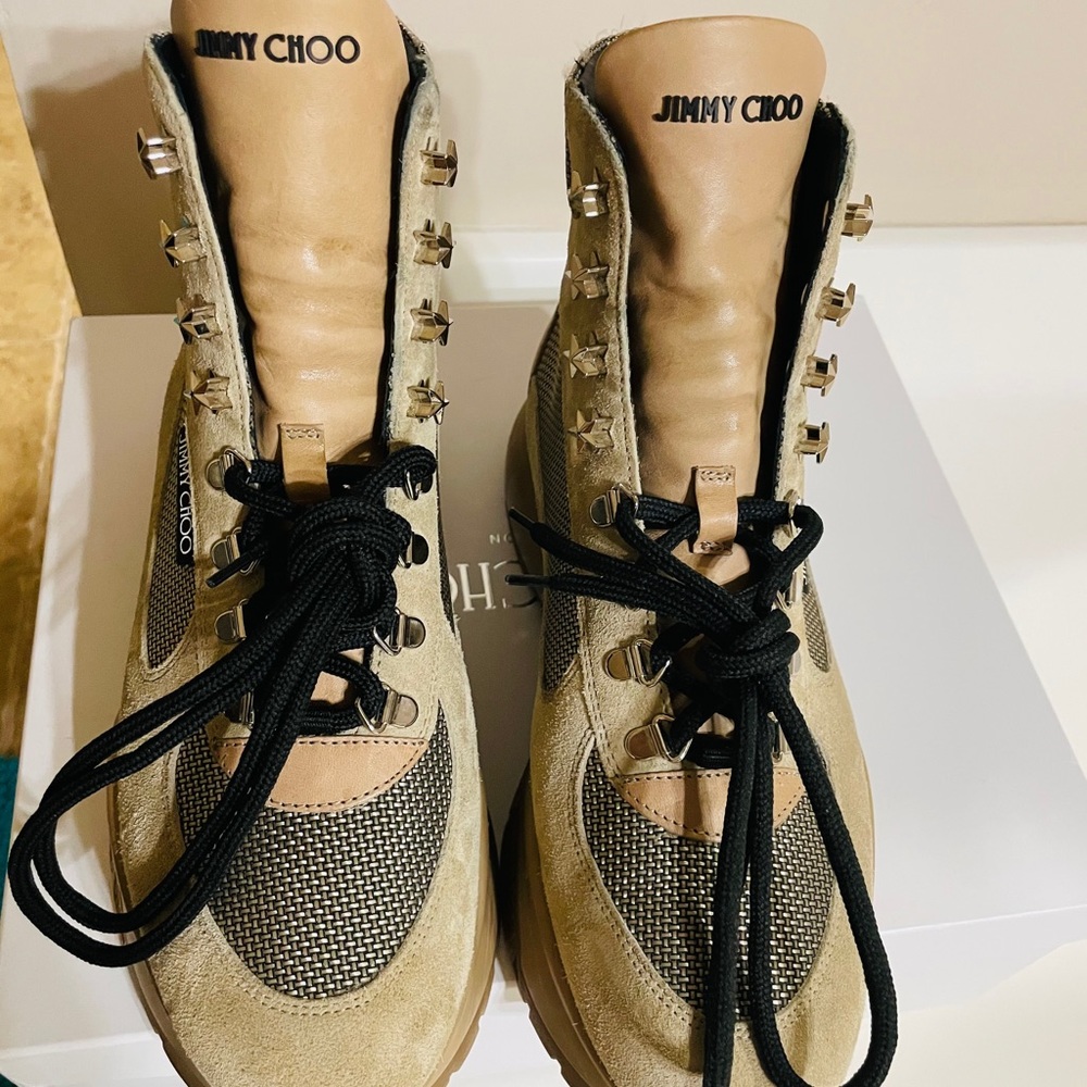 Jimmy Choo Inca Hiking Boot - Picture 3 of 6